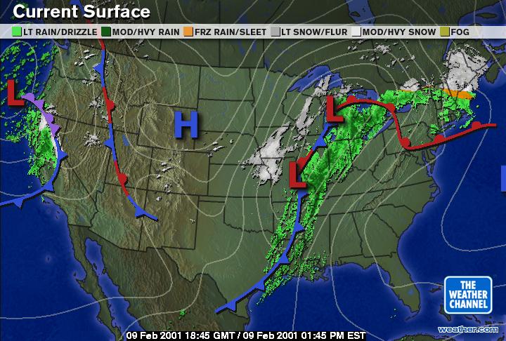 30 Us Weather Fronts Map Maps Online For You - Riset